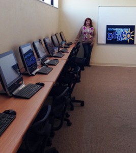 The Long View of Part of the Computer Lab