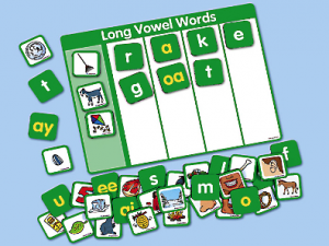 long vowel magnetic board