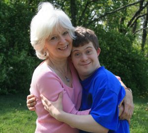 jon & mom, eyebrows up copy