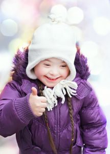 GIRL IN PURPLE, THUIMBS UP